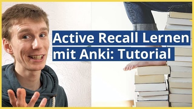 Active Recall mit Anki umsetzen - Link zum Video